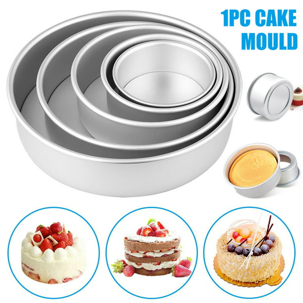 Aluminium Alloy Cake Baking Mold Round DIY Cakes Pastry Kitchen Baking Mould Pan 